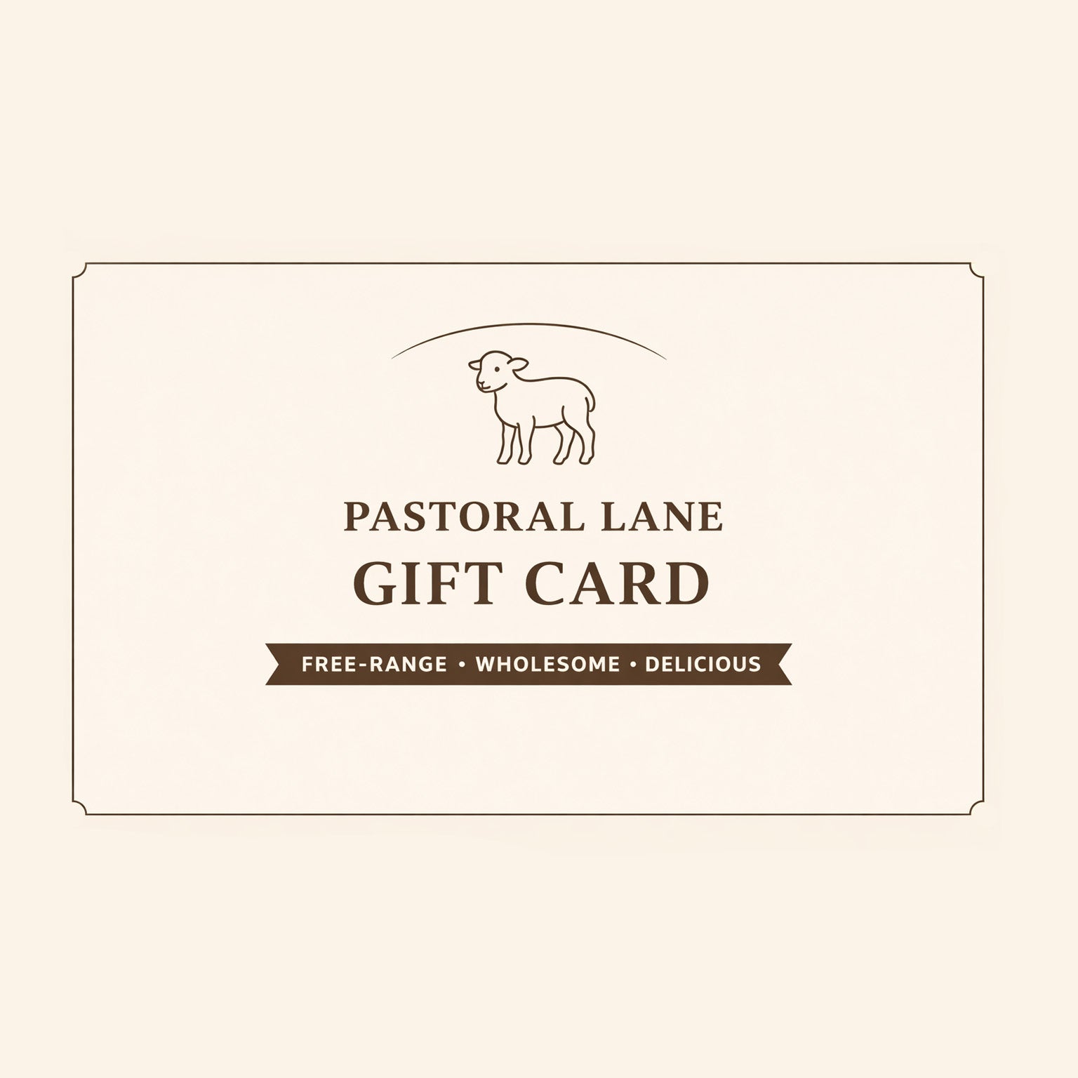Pastoral Lane - Paddock to Mate Gift Card